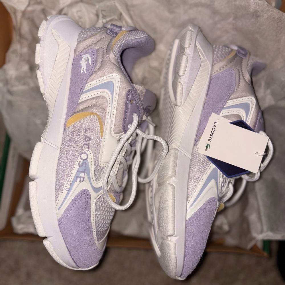 Lacoste Sneakers sz 8.5 - Picture 4 of 8